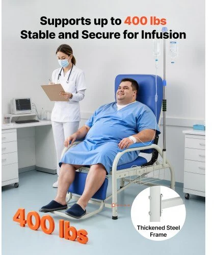 Infuzinė kėdė VEVOR JD-Chair04, 180 kg keliamoji galia