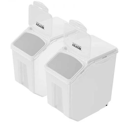 VEVOR Laikymo konteineriai su dozatoriais 2 x 15L