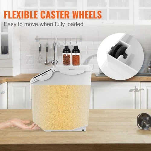 VEVOR Laikymo konteineriai su dozatoriais 2 x 15L