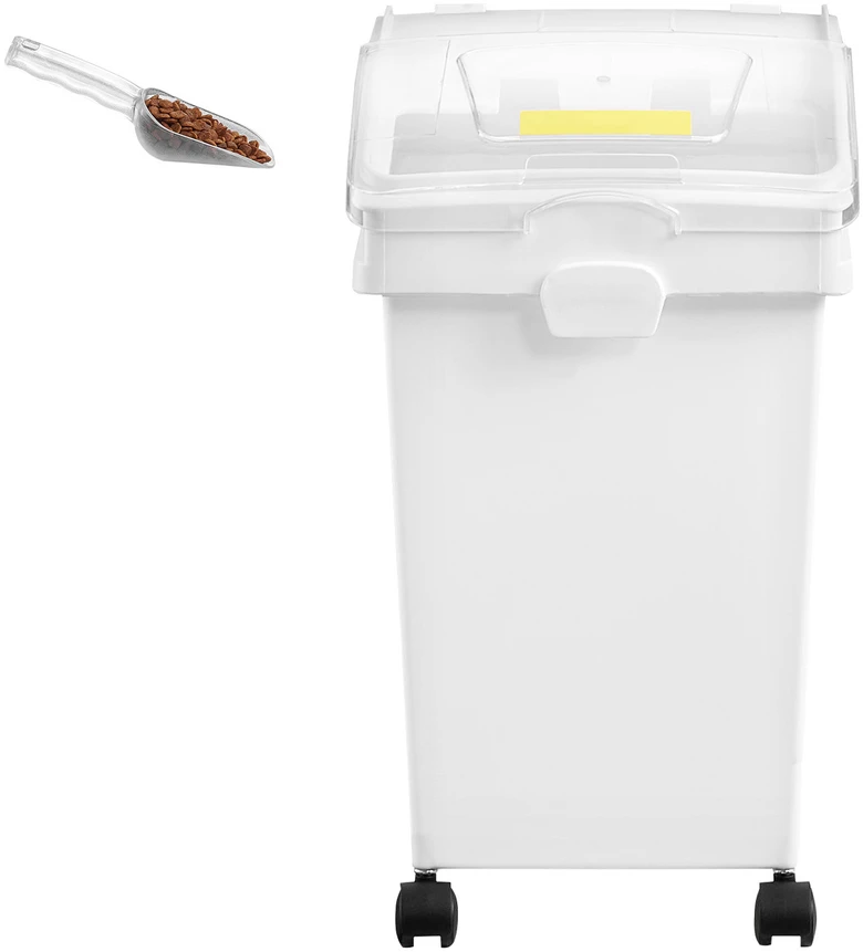 VEVOR Ingredientų konteineris su ratukais, 20 L, 3 vnt.