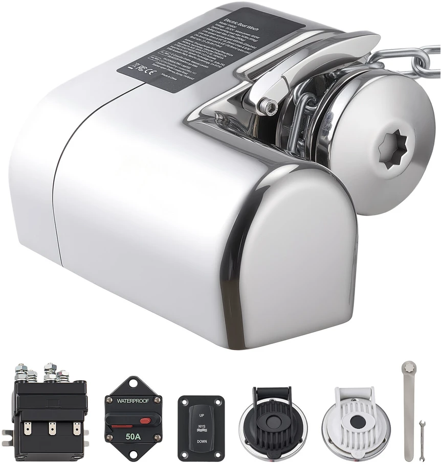 VEVOR Horizontali inkaro gervė, 12V DC, 600W
