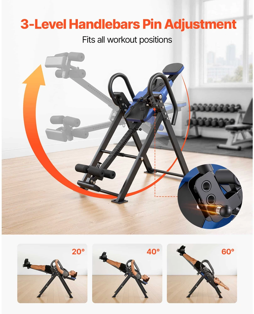 VEVOR Inversinis stalas, 136 kg, sunki apkrova