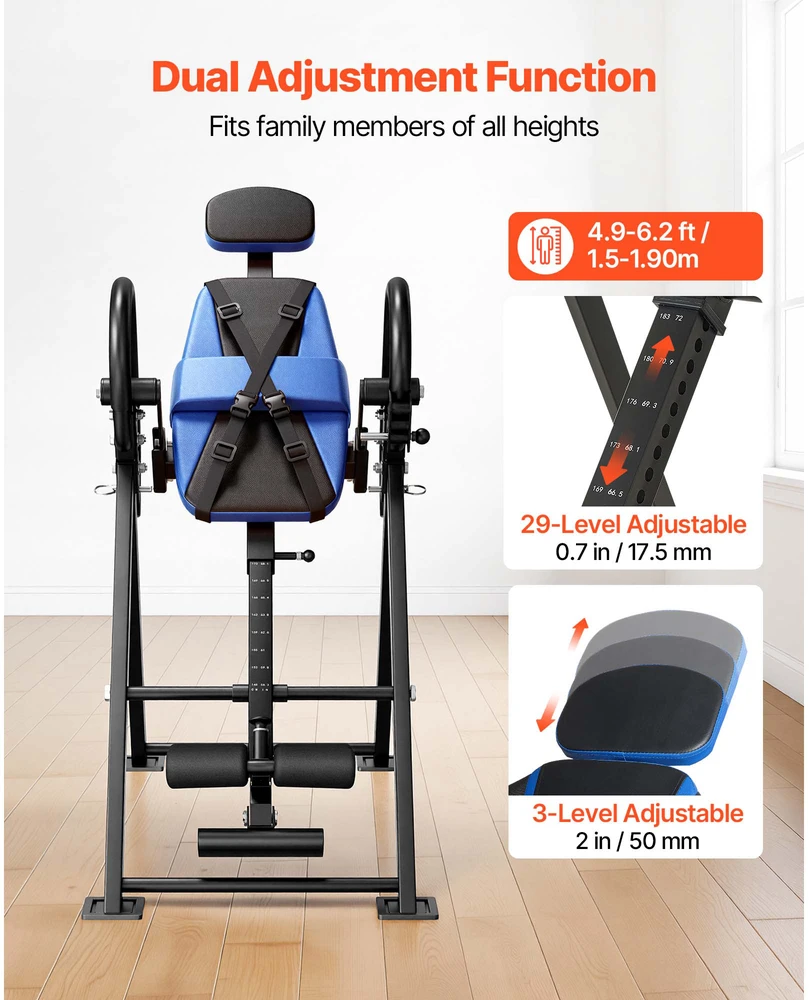 VEVOR Inversinis stalas, 136 kg, sunki apkrova