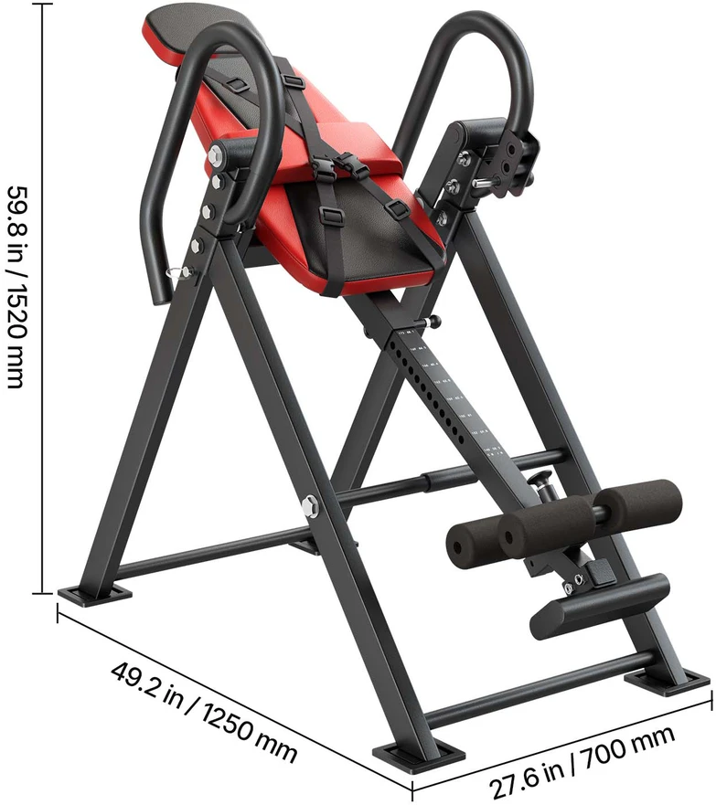 VEVOR Atvirkštinis stalas, 136 kg talpa, dvigubi fiksavimo volai