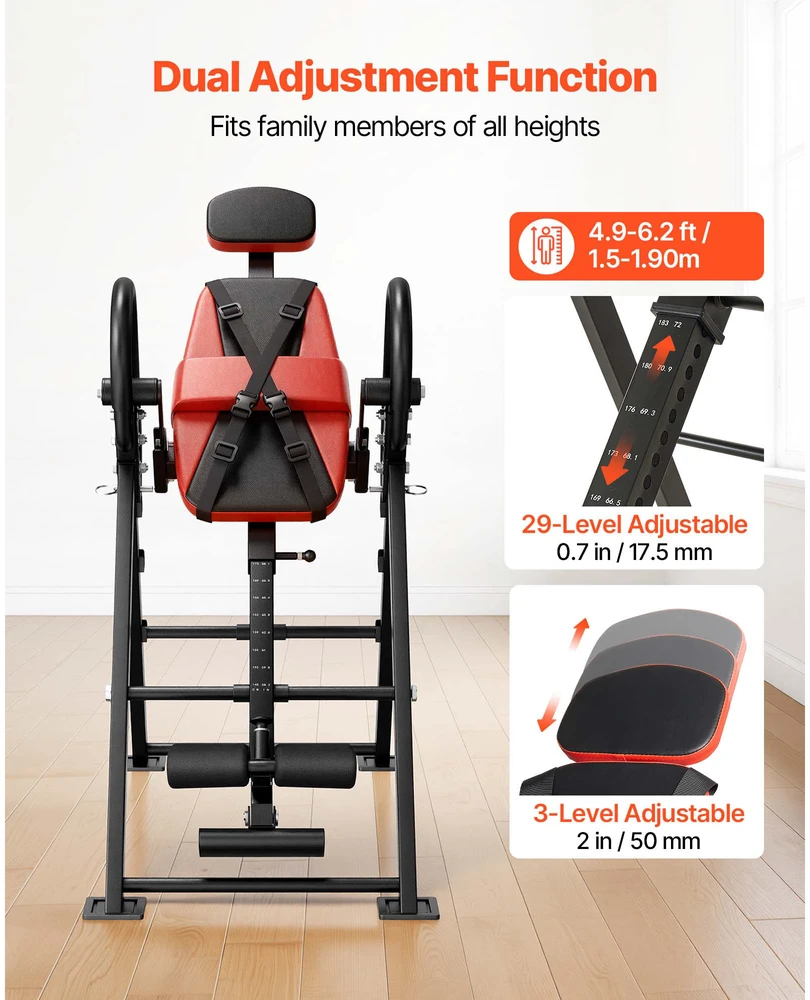 VEVOR Inversijos stalas, 136 kg pajėgumas su stabilia struktūra