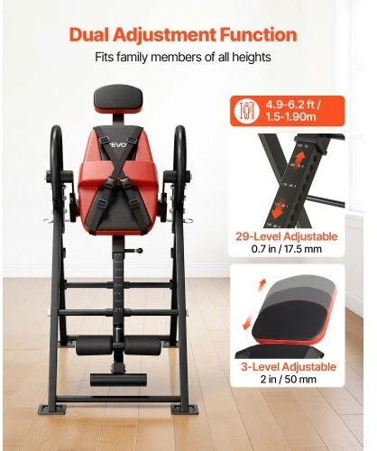 VEVOR Inversijos stalas, 136 kg pajėgumas su stabilia struktūra