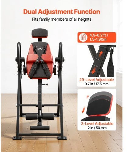 Inversinis stalas VEVOR QD002A, 136 kg apkrova