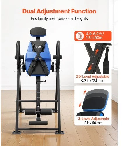 Inversinis stalas VEVOR QD002A, 136 kg keliamoji galia