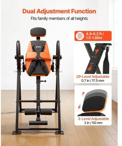 Inversinis stalas VEVOR QD002A, 136 kg apkrova