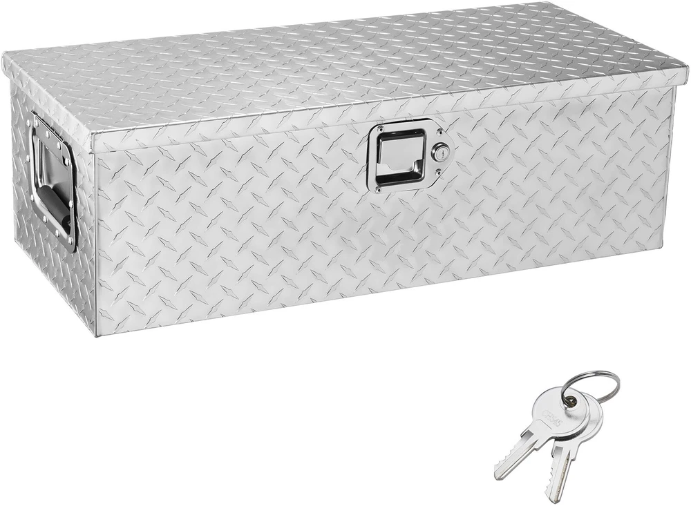 VEVOR Aliuminio įrankių dėžė sunkvežimiui 30x13x9.6 cm
