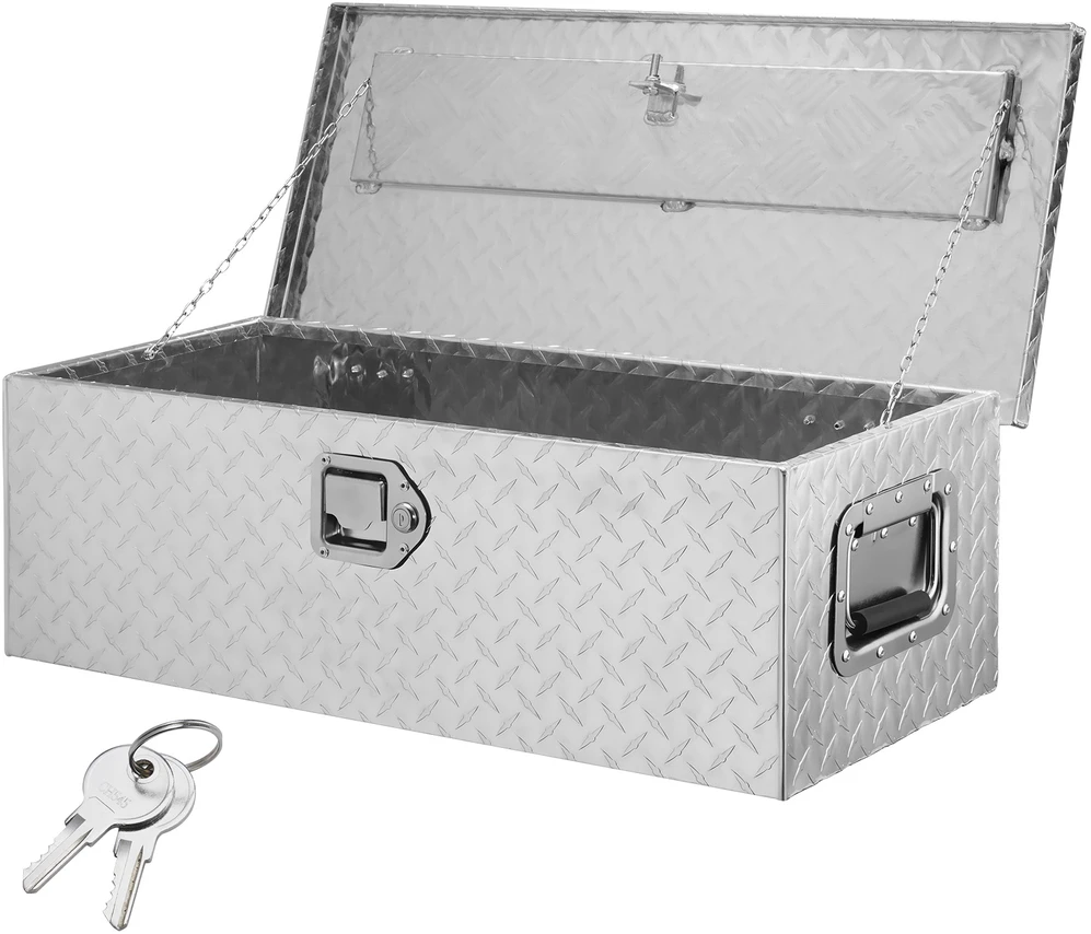 VEVOR Aliuminio įrankių dėžė sunkvežimiui 30x13x9.6 cm