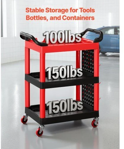 Įrankių vežimėlis VEVOR FF-TC8602, 136 kg keliamoji galia