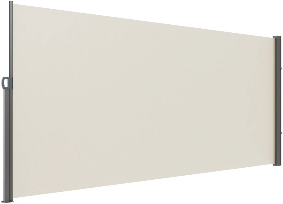 VEVOR Ištraukiama šoninė markizė, 160x300 cm, smėlinė