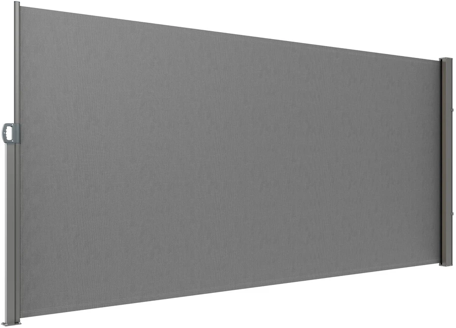 VEVOR Ištraukiama šoninė markizė, 180x350 cm, pilka
