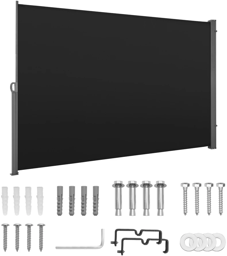 VEVOR Ištraukiama šoninė markizė 180x300 cm