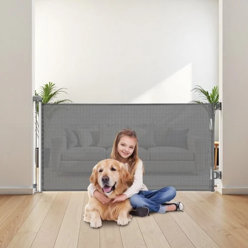 Vevor Ištraukiamoji vaikiška vartelė 1430 mm pločio, 795 mm aukščio
