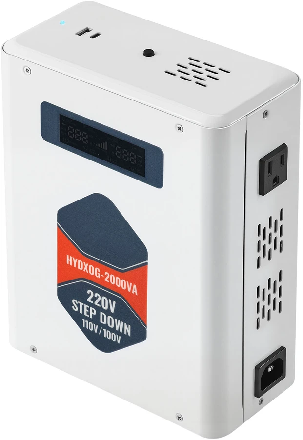 VEVOR Įtampos keitiklis 2000VA, 220V į 110V transformatorius