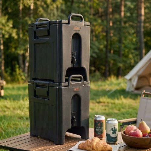 VEVOR Terminis gėrimų dozatorius, 37,6 L