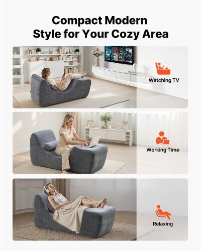Sofa VEVOR Ergonomiška jogos kėdė
