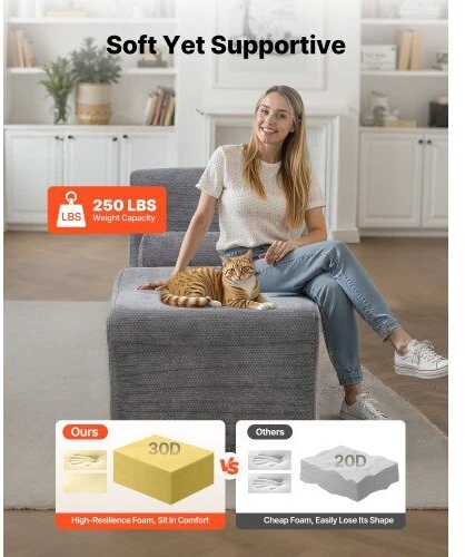 Sofa VEVOR Ergonomiška jogos kėdė