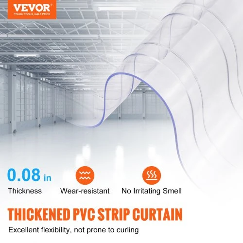 VEVOR PVC užuolaida durims, 50 m