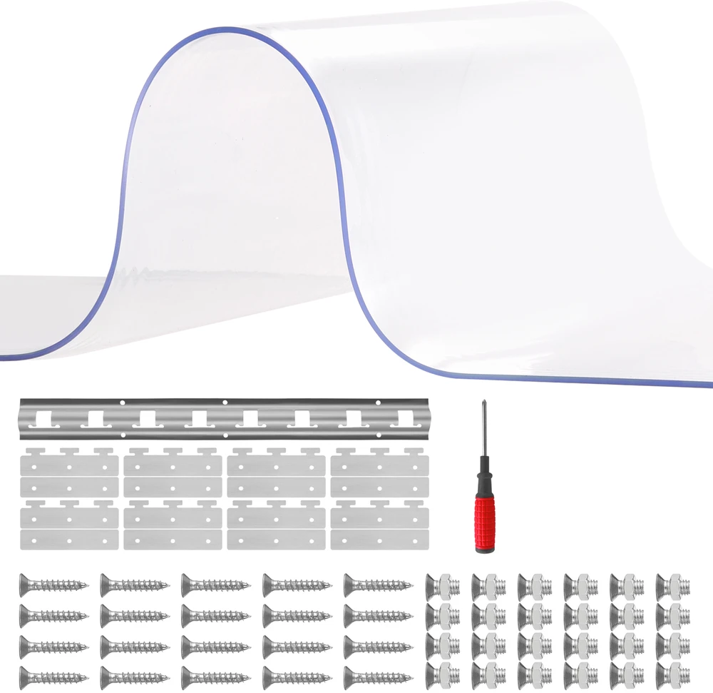 VEVOR Plastikinės PVC juostinės durys šaldikliams