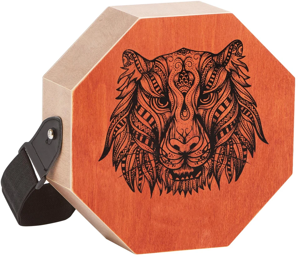 VEVOR unikali cajon dėžė iš buko medienos su gitaros stygomis