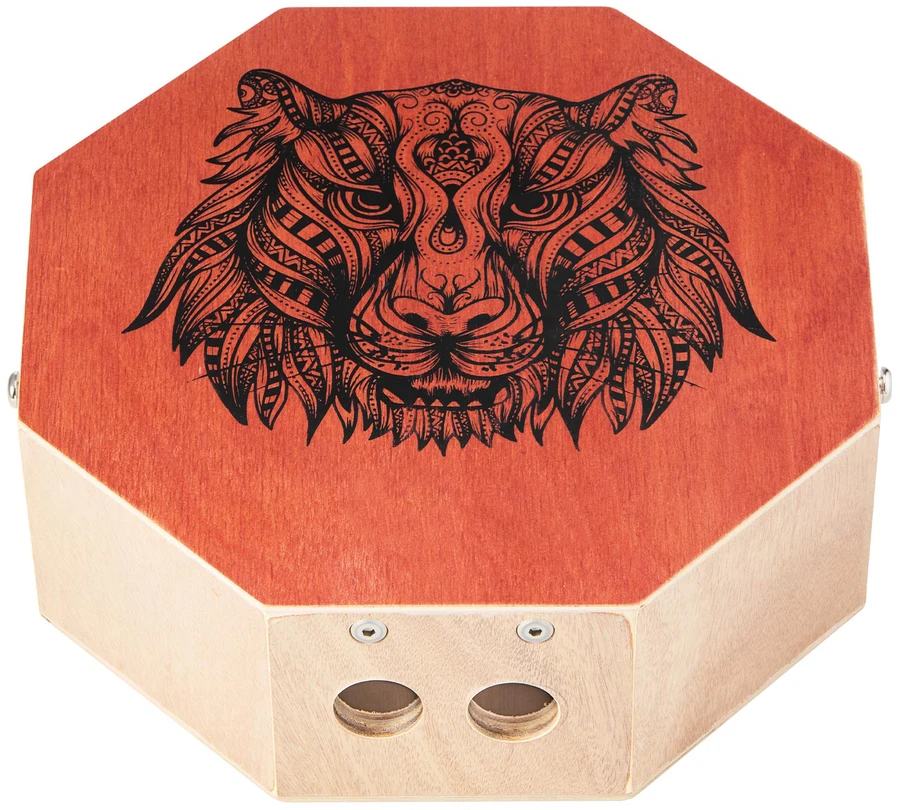 VEVOR unikali cajon dėžė iš buko medienos su gitaros stygomis