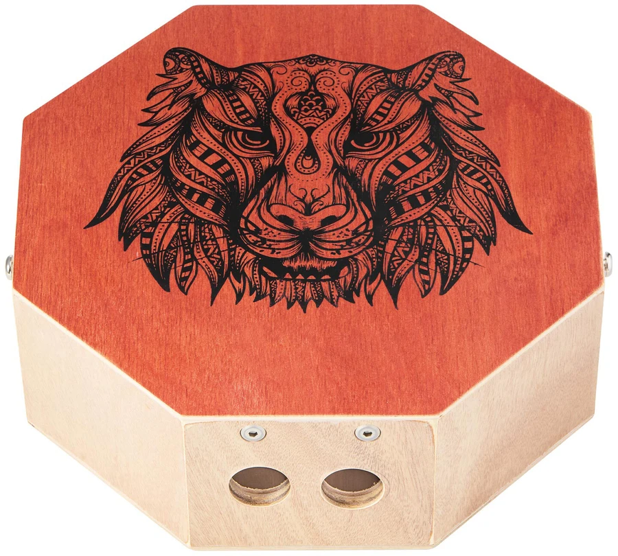VEVOR unikali cajon dėžė iš buko medienos su gitaros stygomis