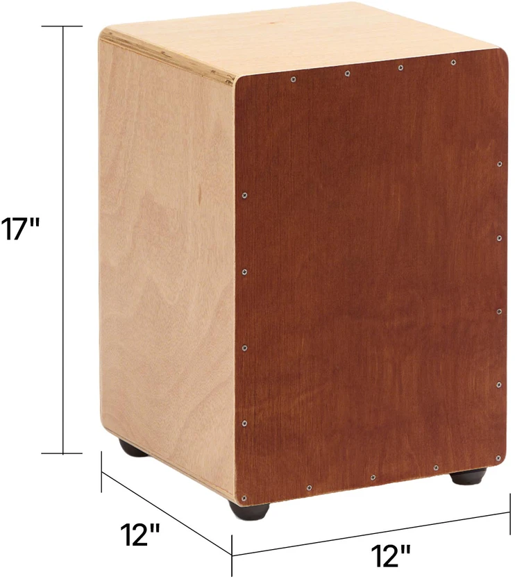 VEVOR Cajon būgnas iš beržo su spragtukais