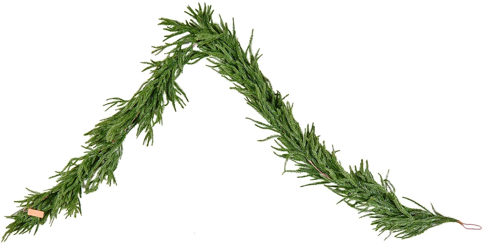VEVOR Kalėdų girlianda, 2750 mm realistinė pušies girlianda