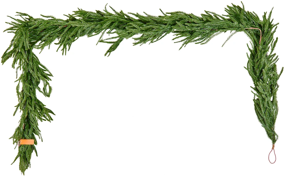 VEVOR Kalėdų girlianda, 2750 mm realistinė pušies girlianda