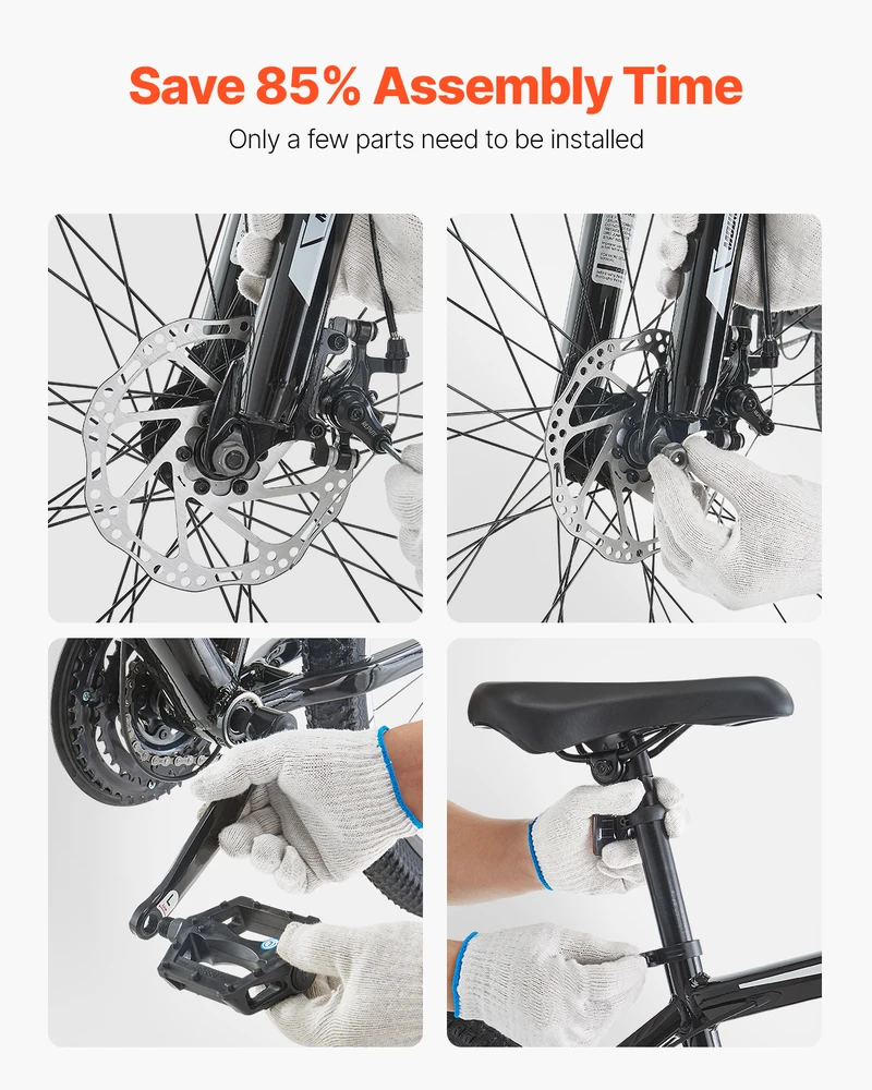 VEVOR 29" kalnų dviratis su Shimano 21 pavaromis