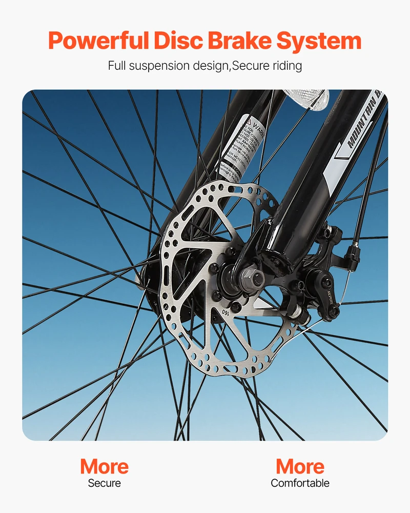 VEVOR 29" kalnų dviratis su Shimano 21 pavaromis