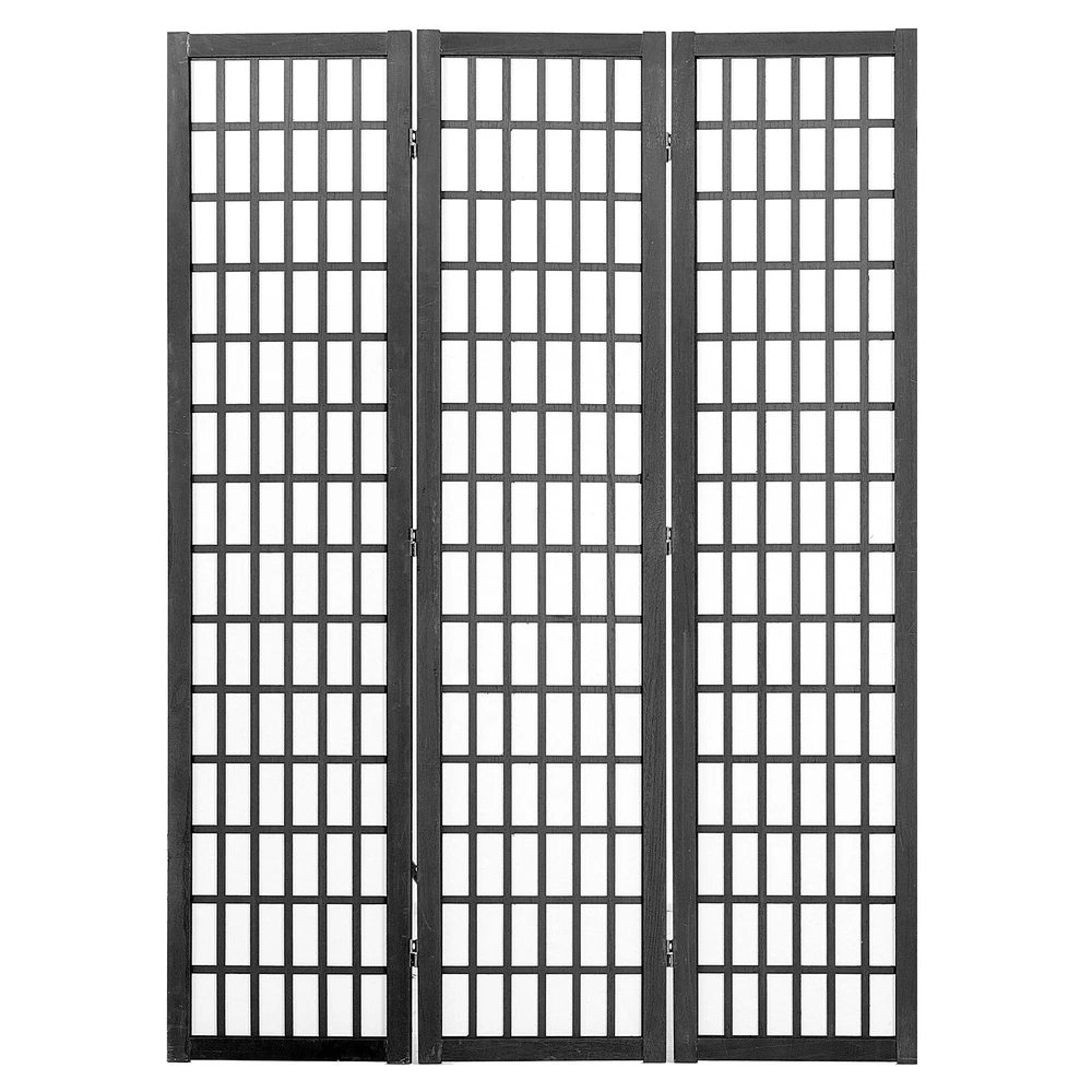 VEVOR Japonų kambario dalytuvas, 3 panelių siena