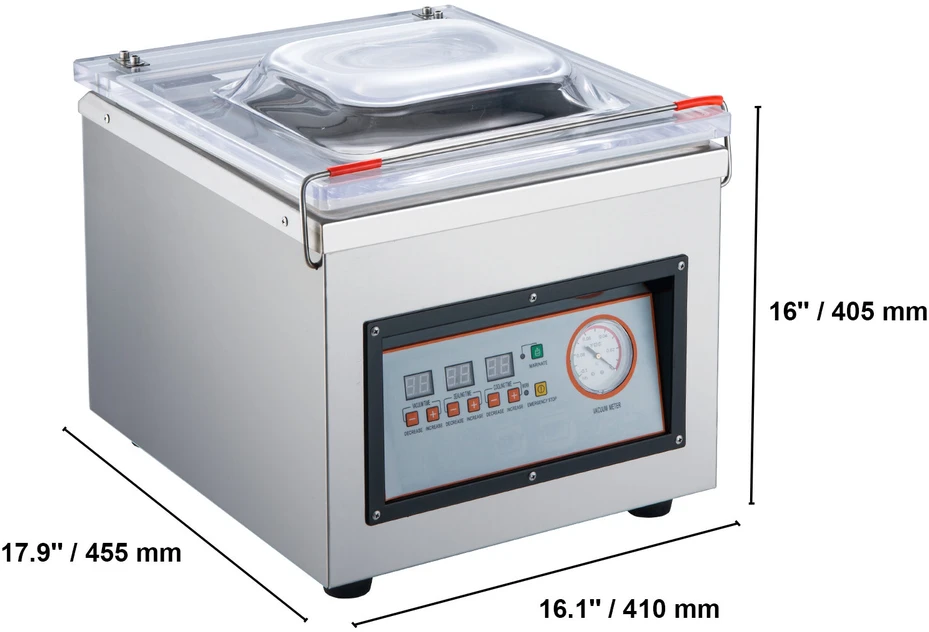 VEVOR Vakuminis pakavimo aparatas su kamera, 320W