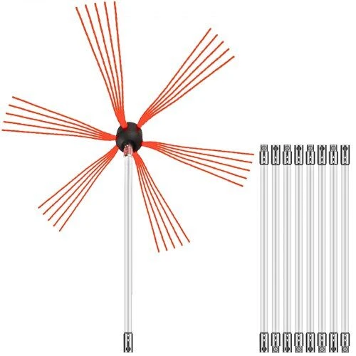 VEVOR Kaminų valymo rinkinys 9 m