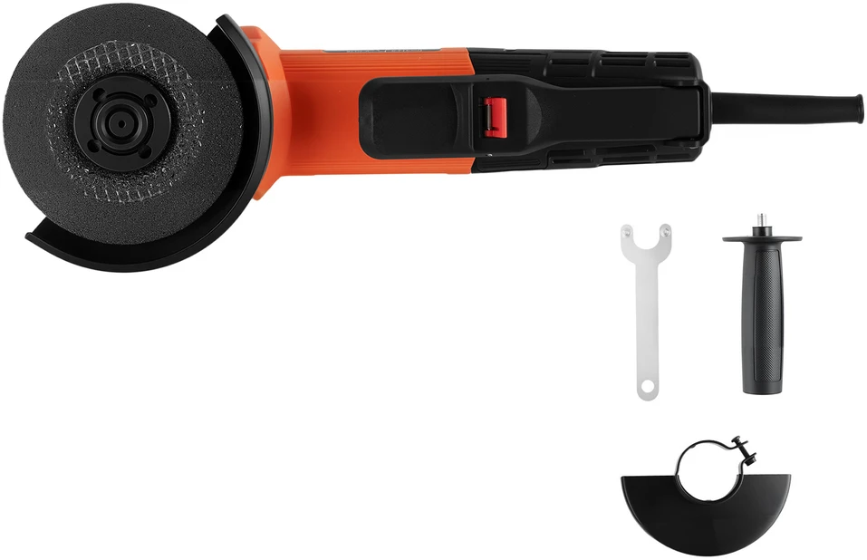 VEVOR Kampinis šlifuoklis 114.3mm su dulkių apsauga