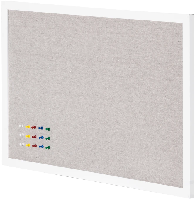 VEVOR 30x20 cm balta kamštiena su lino paviršiumi
