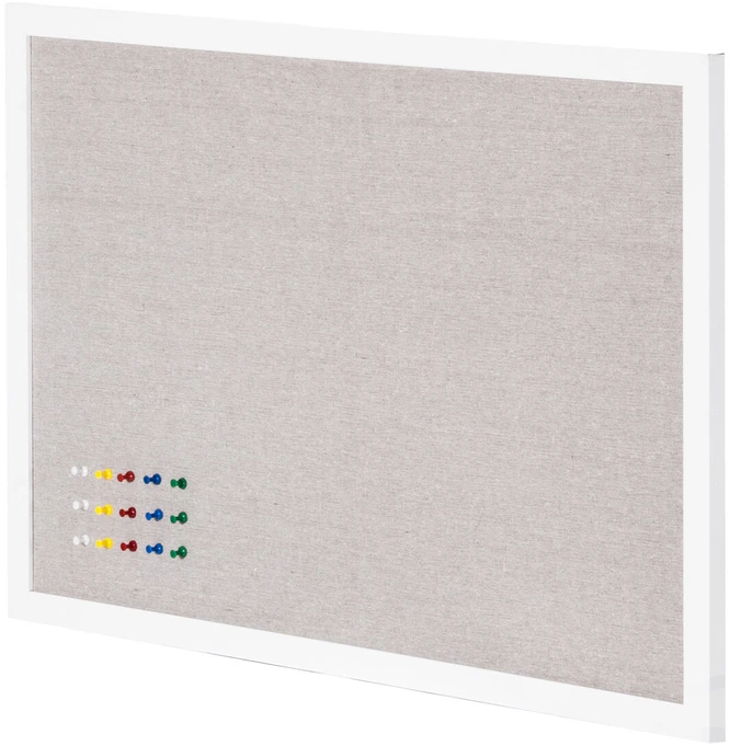 VEVOR 30x20 cm balta kamštiena su lino paviršiumi