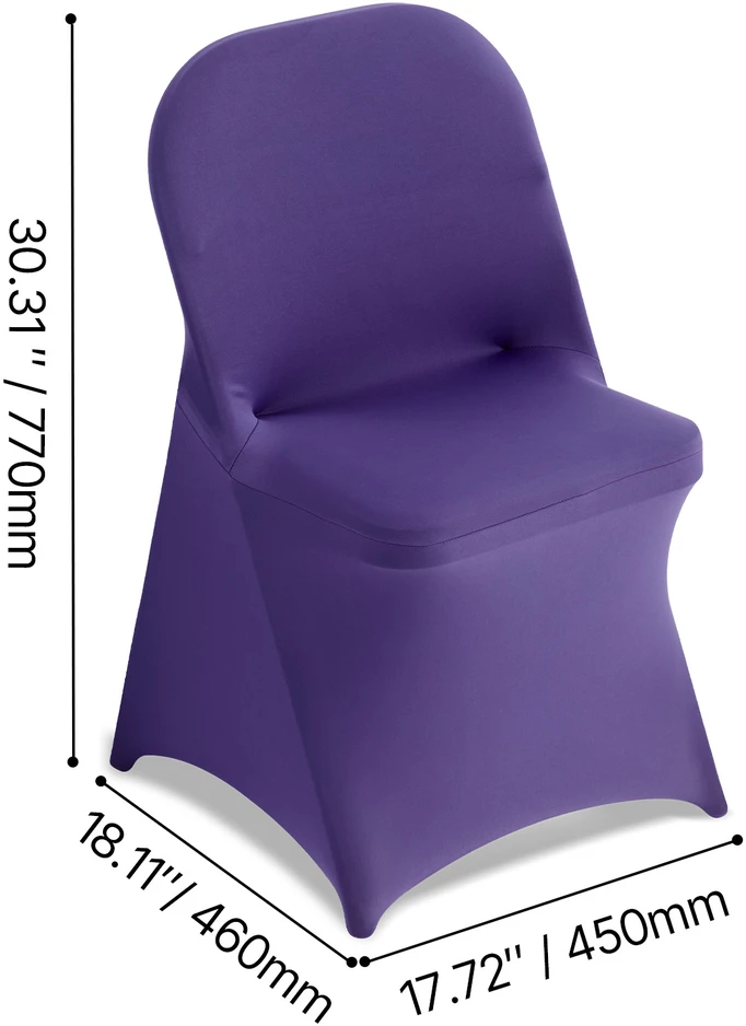 VEVOR 50 violetinės sėdynių užvalkalai