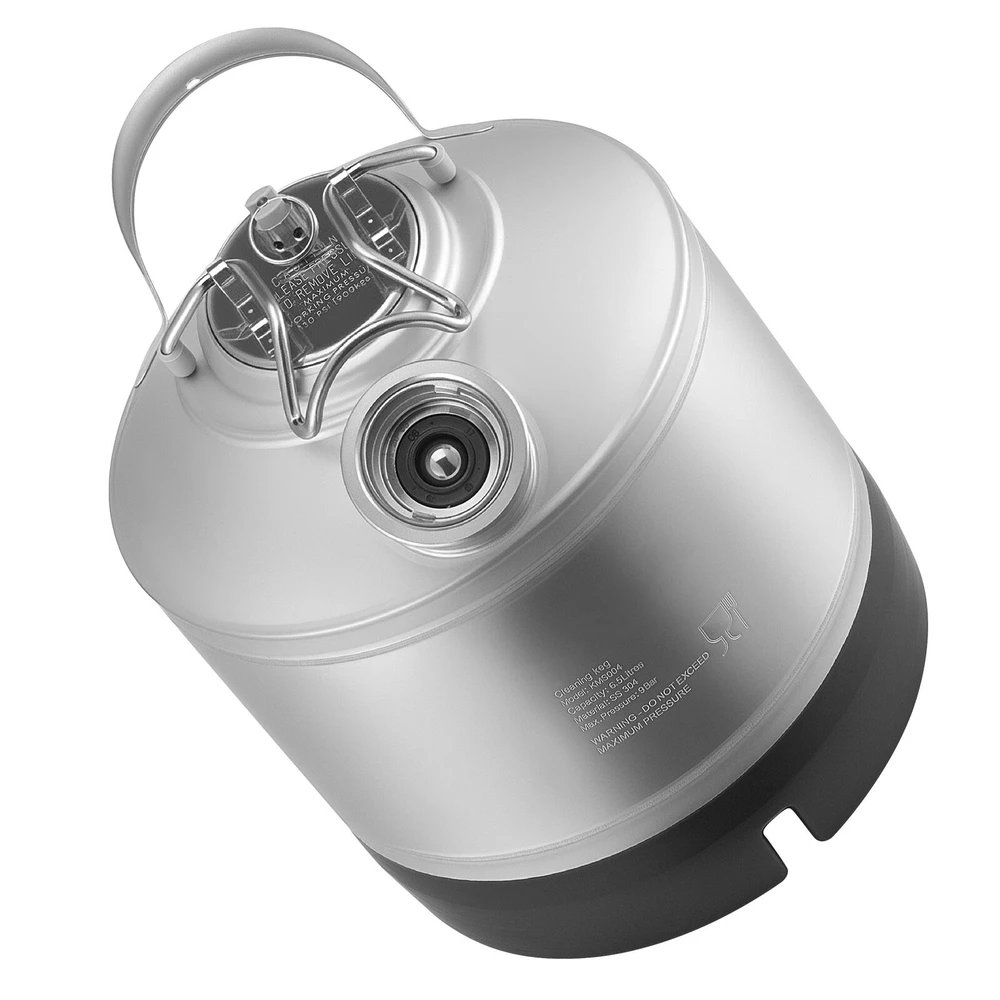 VEVOR Kegų valymo rinkinys, 6.5L su D jungtimi