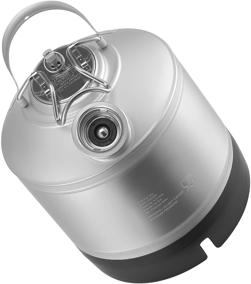 VEVOR Kegų valymo rinkinys, 6.5L su D jungtimi