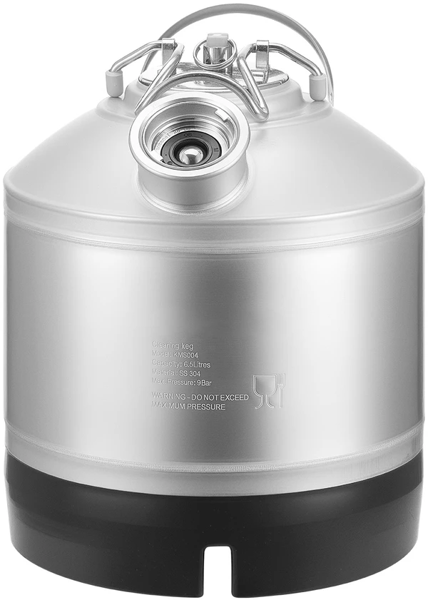 VEVOR Kegų valymo rinkinys, 6.5L su D jungtimi