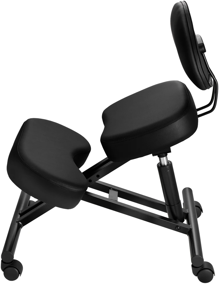 VEVOR Ergonominė kėdė su atlošu ir ratukais