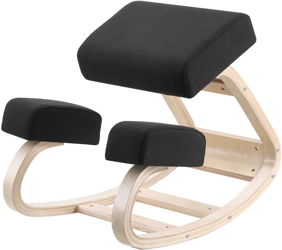 VEVOR Ergonominė klūpėjimo kėdė iš medžio