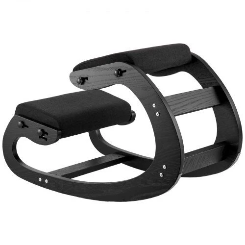 VEVOR Ergonominė medinė kėdė su paminkštinimu