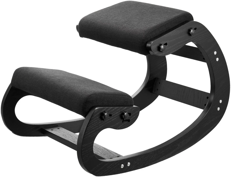 VEVOR Ergonominė medinė kėdė su paminkštinimu