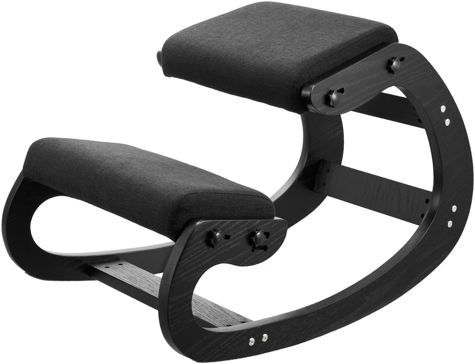 VEVOR Ergonominė medinė kėdė su paminkštinimu