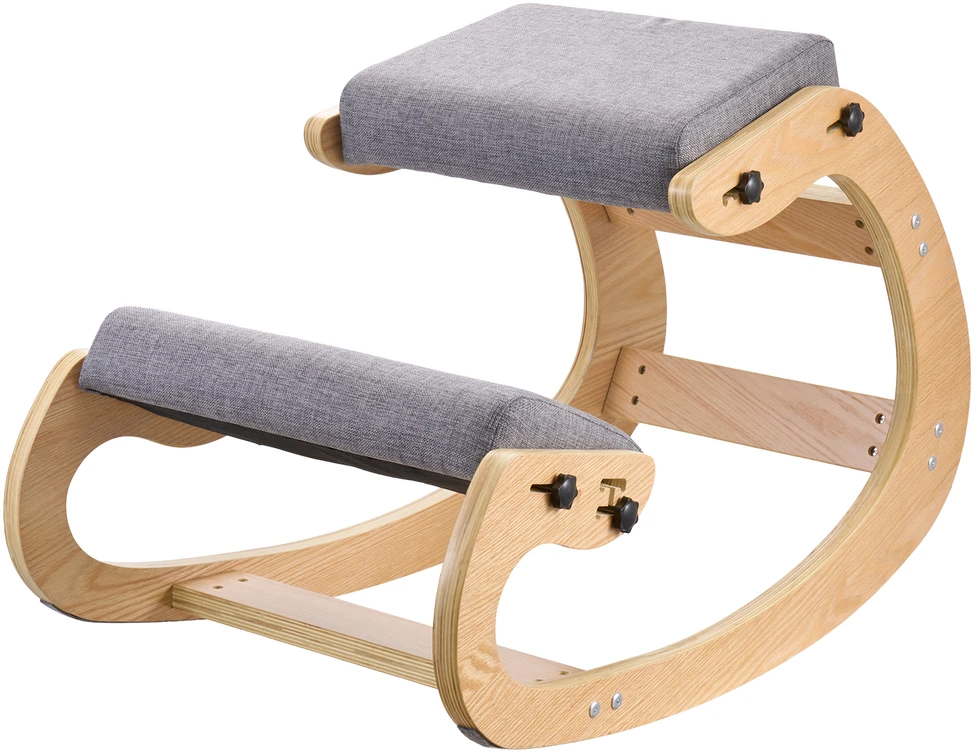 VEVOR Ergonomiška klūpėjimo kėdė pilka